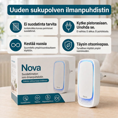NovaClean™ Raikkaammat aamut ja terveellisempi koti