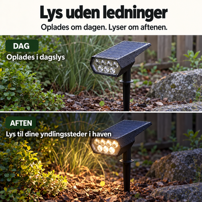 NOVA – Aurinkokennokäyttöinen puutarhavalaisin